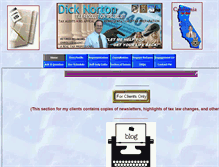 Tablet Screenshot of dicknorton.com